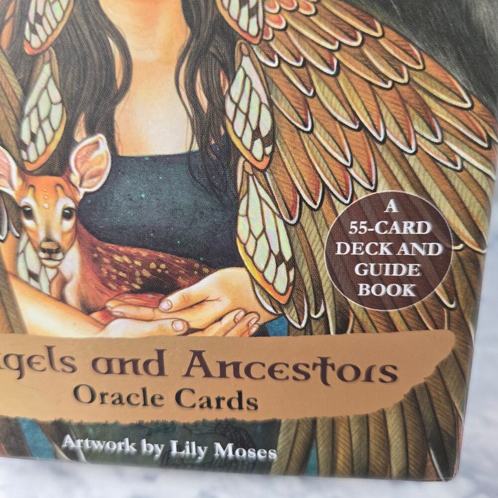 Angels And Ancestors Oracle 55 Card Deck and Guidebook in Box by Kyle Gray - Picture 2 of 14